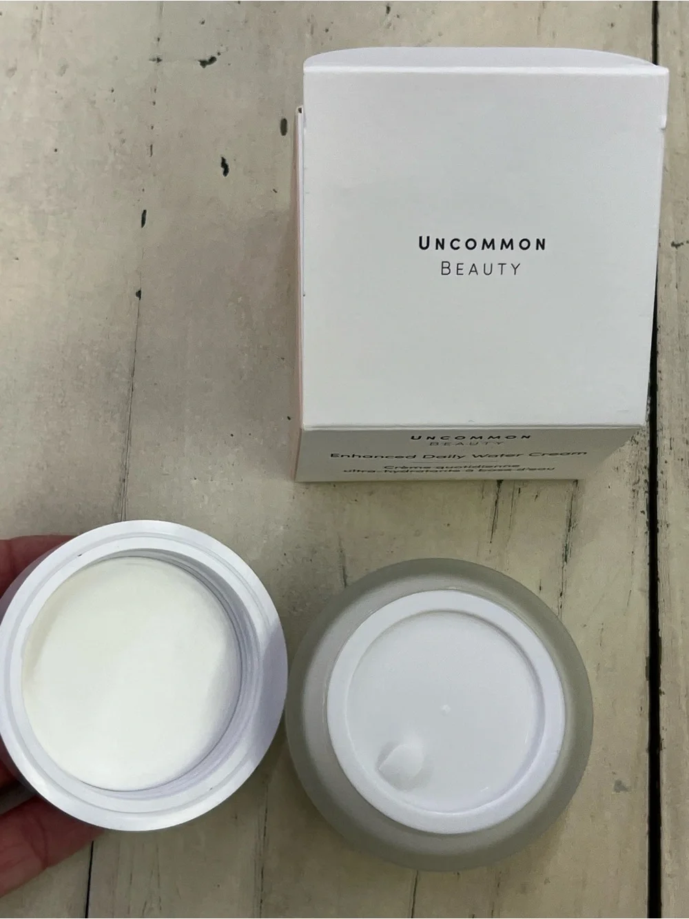 Uncommon James Enhanced Daily Water Cream — White